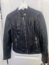 Women’s Leather Jacket from Guess - size XS brand new condition