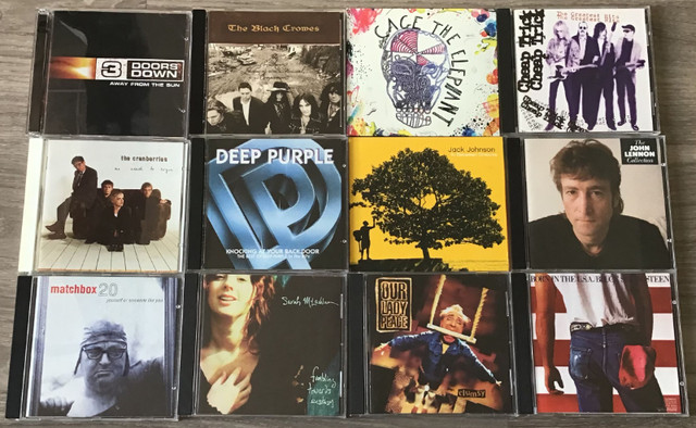 CD à vendre - Plus de 70 titres disponibles! dans CD, DVD et Blu-ray  à Ouest de l’Île