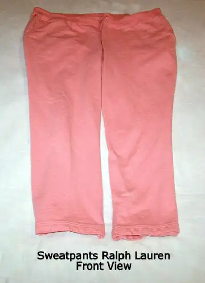 Ralph Lauren women's Sweatpants: coral, soft, comfortable, 2X, View more