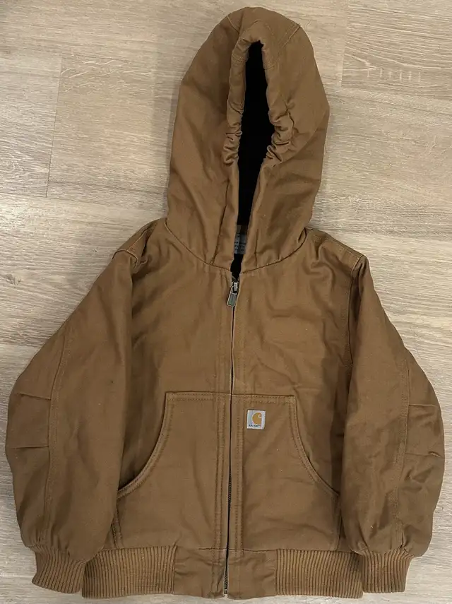 Carhartt Child’s Canvas Jacket - 4T in Kids & Youth in Calgary - Image 2