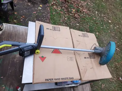 Yardworks 20 V Cordless Trimmer Home Owner Weedwacker, View more