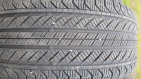 1 x 275/35/19 CONTINENTAL procontact Gx tire %80 tread left good