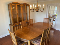 Solid Teak Wood Dining Room Set