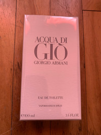 Giorgio Armani acqua di gio men 100 ml eau de toilette NEUF new