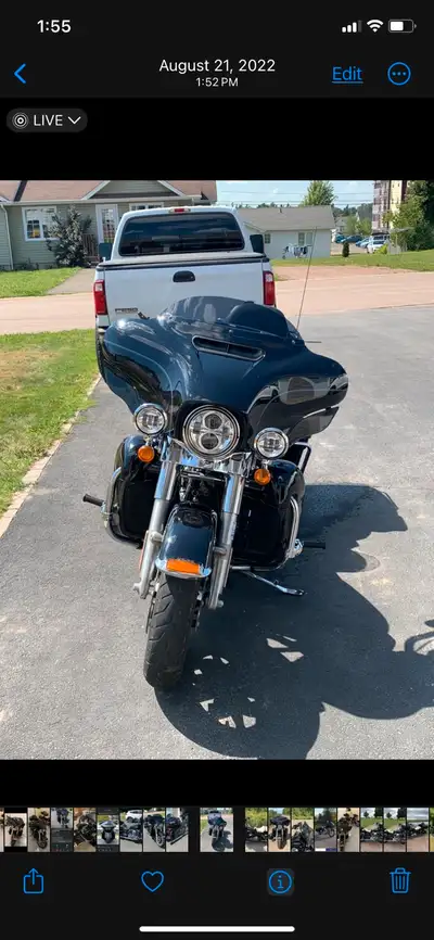 2014 harley davidson ultra classic 103 with 48,000km run good, Rinehart exhaust, kn air filter, good...