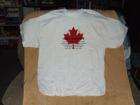 I Am Canadian T Shirt - White - XL - $15.00