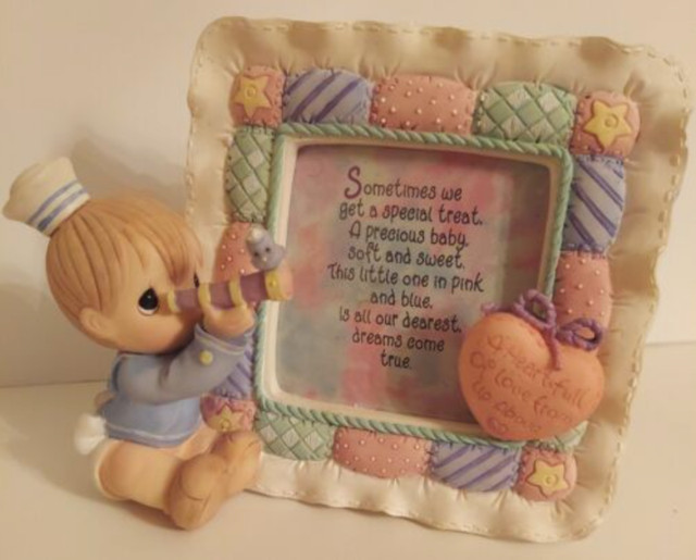 Baby Boy Photo Frame - Precious Moments - Brand New! in Other in Markham / York Region - Image 2