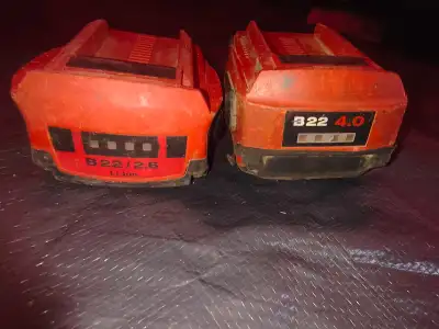 Hilti batteries, View more