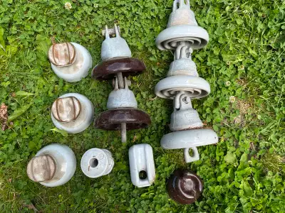 Free old ceramic insulators, View more