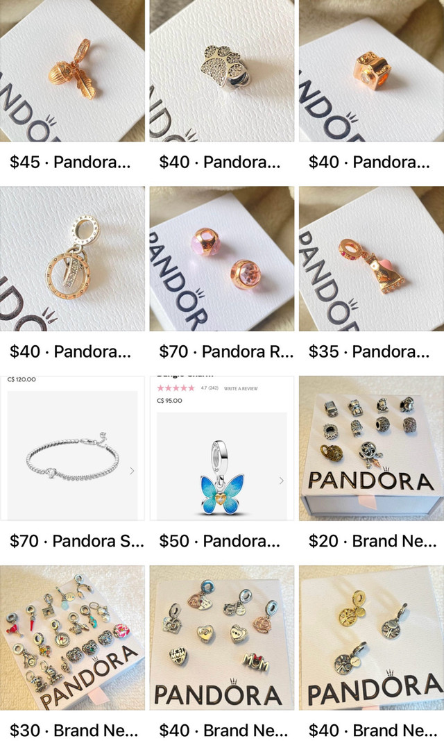 Pandora items for sale brand new in Jewellery & Watches in Mississauga / Peel Region