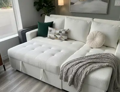 Lift-Up Storage Sofa Bed | Perfect for guests, View more