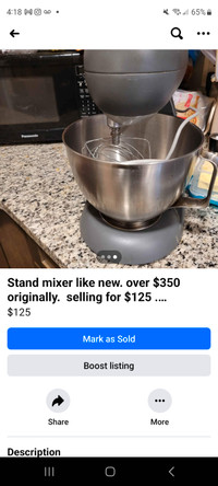 hamilton beach stand mixer . like new pick up in Durham