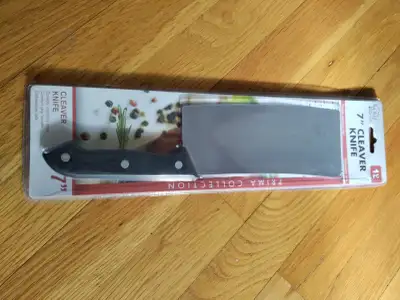 New Chef Valley 7" Cleaver Knife for sale.