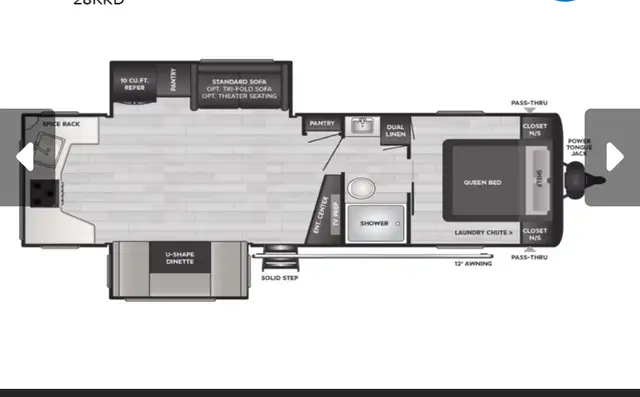2024 Keystone RV Hideout 28RKD (HARDLY USED) in Travel Trailers & Campers in Markham / York Region - Image 6