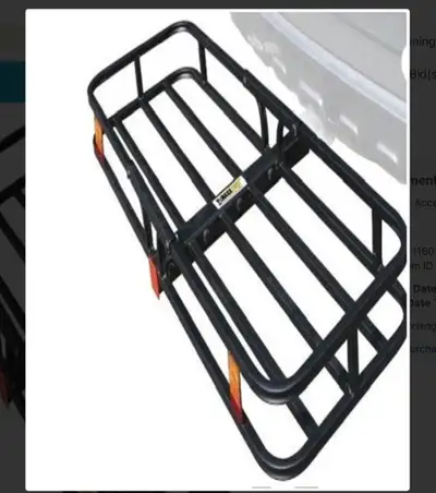 Maxx hauler 500 lb trailer hitch cargo carrier. Like new condition. Used once.