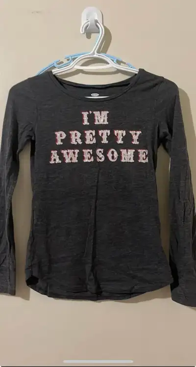 Old navy long sleeve shirt size large girls, View more