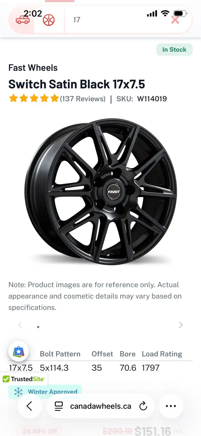 Winter tire and wheel pkg with TPMS in Tires & Rims in Dartmouth - Image 8