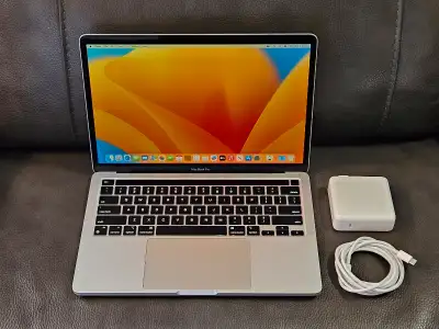 Has Apple Care+ Warranty unil January 2024. Factory reset and updated. The laptop is in excellent co...