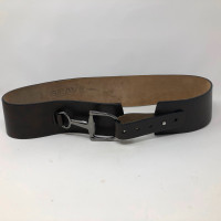 Vintage Brave Wide Leather Brown Belt Canada Women’s Size 36