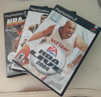 PlayStation 2 PS2 EA Sports NBA Live 2004 NBA 07 & NBA Live 09