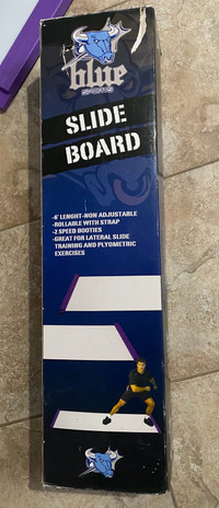 Blue Sports Slide Board 
