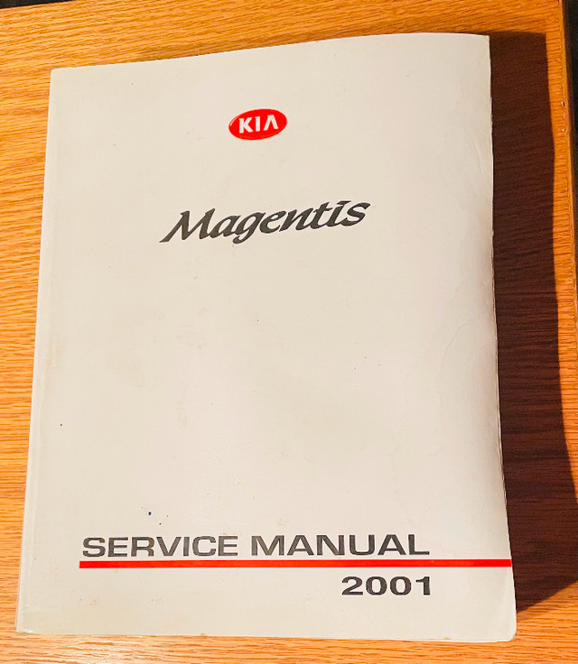 2001 KIA Magentis Service Manual in Textbooks in Muskoka
