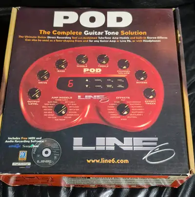 Line 6 POD year 2000, View more