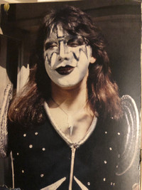 Kiss posters. From music magazine. 1985