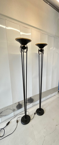 Antique/Vintage Wrought-Iron Floor Lamps