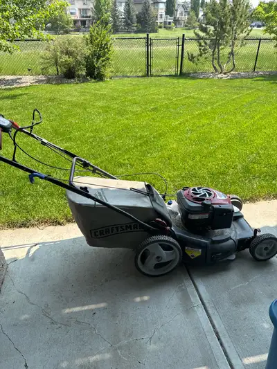 Craftsman FWD rear discharge gas lawn mower, View more