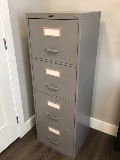 Global 4-Drawer Filing Cabinet/ Heavy Duty Metal Office Storage, View more