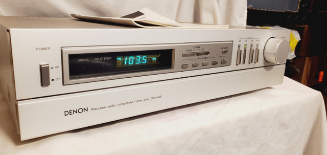Denon DRA-400 Precision Audio Component Tuner Amplifier in Stereo Systems & Home Theatre in Mississauga / Peel Region - Image 2