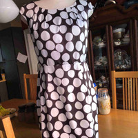 Size 12 Brown Polka Dot Dress