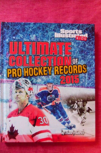 Ultimate Collection Of Pro Hockey Records 2015 Hardcover Book.