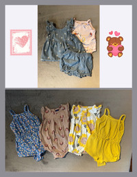 Baby Girl LOT beautiful assortment - Newborn to 9 Months 