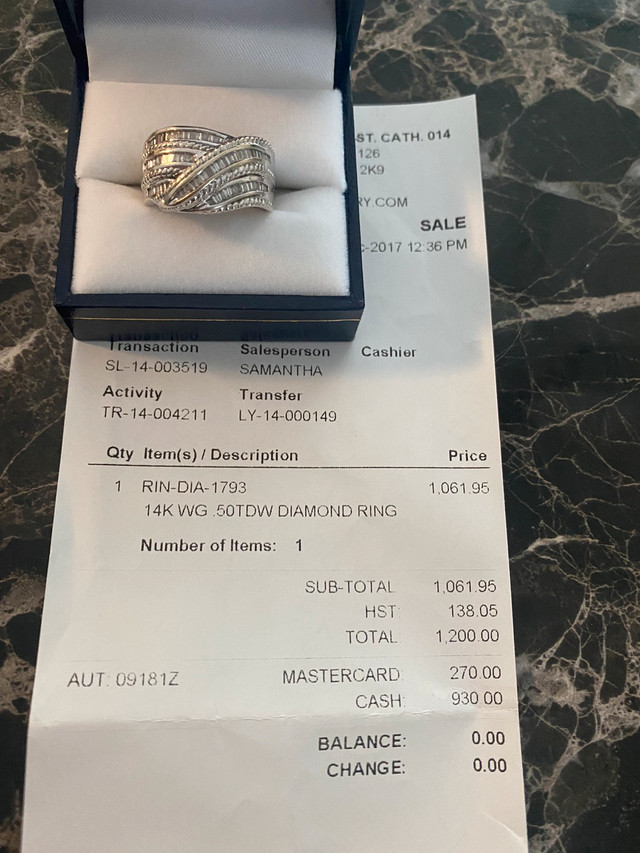 14 k white gold in Jewellery & Watches in St. Catharines - Image 2