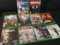 Jeux Xbox One Video Games Fallout Farcry Just Cause Evil Within