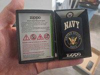 Navy Zippo Lighter