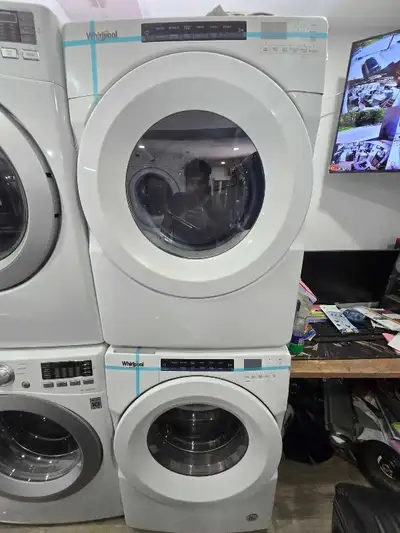 OAKVILLE! - CAN DELIVER Whirlpool 27" White Frontload Washer Dry, View more