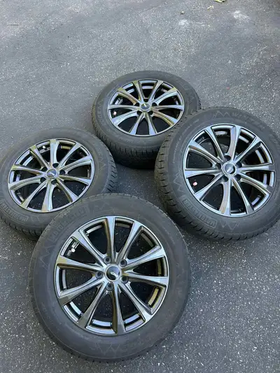 Toyota C-HR Toyota Camry older Toyota Sienna 215/60R17 Motomaster Winter Edge winter tires on alloy...