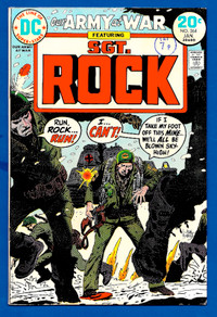 Our Army At War  SGT.ROCK #264 (1974) "The Hunt" NICE High Grade
