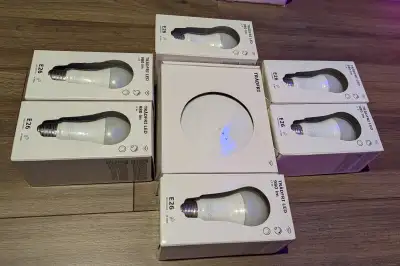 6 x IKEA Zigbee Smart White LED light bulbs 980lm, View more
