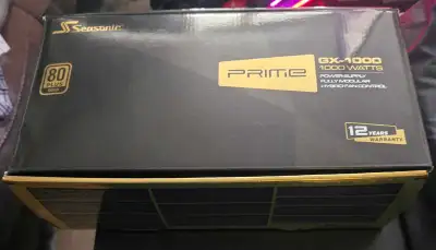 Seasonic PRIME GX-1000, 80+ Gold, Full-Modular., View more