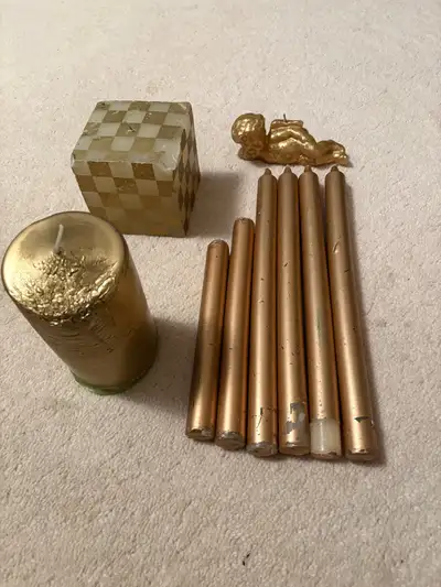 Gold candles, View more