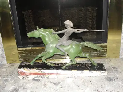 SCULPTURE ART DÉCO ORIGINALE SIGNÉE, View more