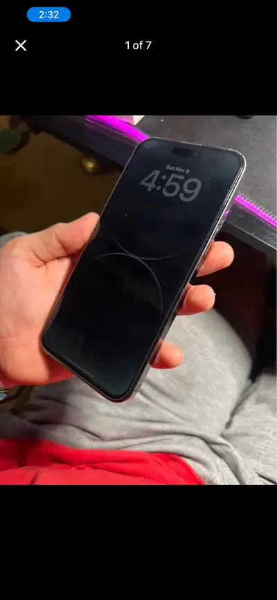 Iphone 14 pro max 128gb 100% battery health!, View more