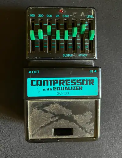 Yamaha GC-100 Compressor With Equalizer Japan Late 80s, View more