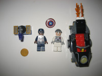 Lego Captain America Hydra Face-Off 76189 Infinity Saga Marvel
