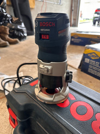 Bosch palm Router variable speed