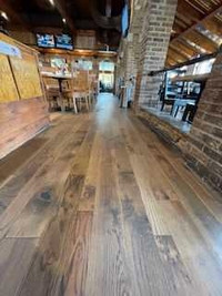 Engineered reclaimed flooring 